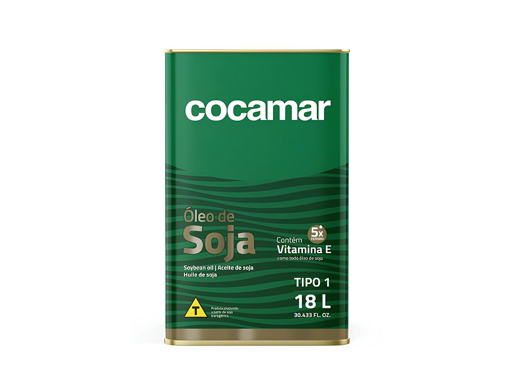 ÓLEO DE SOJA COCAMAR (LT 18 L)